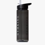 Gym King Plastic Water Bottle Black Unisex Accessories J2PFB642