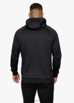 Gym King Poly Tracksuit Top Black Men Clothing J2PFB267 - Image 2