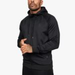 Gym King Poly Tracksuit Top Black Men Clothing J2PFB267
