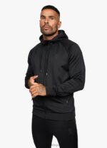 Gym King Poly Tracksuit Top Black Men Clothing J2PFB267