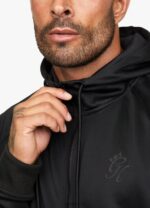 Gym King Poly Tracksuit Top Black Men Clothing J2PFB267 - Image 3