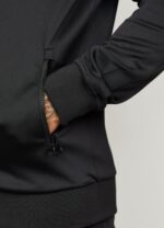 Gym King Poly Tracksuit Top Black Men Clothing J2PFB267 - Image 4