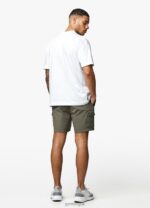 Gym King Premium Linear Tee White Men Clothing J2PFB50 - Image 10