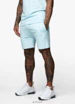 Gym King Pro Jersey Short Aqua Sky Men Clothing J2PFB86 - Image 4