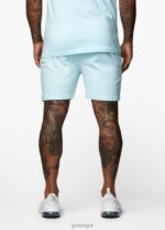 Gym King Pro Jersey Short Aqua Sky Men Clothing J2PFB86 - Image 5