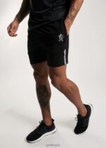 Gym King Pro Jersey Short Black Men Clothing J2PFB85 - Image 8