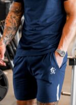 Gym King Pro Jersey Short Moonlight Blue Men Clothing J2PFB82