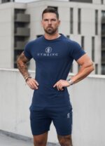 Gym King Pro Jersey Short Moonlight Blue Men Clothing J2PFB82 - Image 4