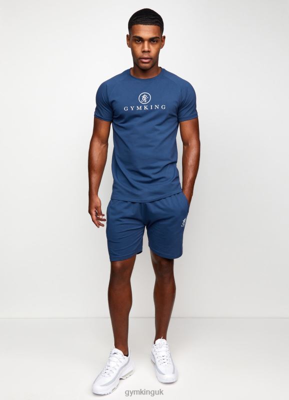 Gym King Pro Jersey Short Moonlight Blue Men Clothing J2PFB82 - Image 8