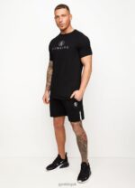Gym King Pro Jersey Tee Black Men Clothing J2PFB3 - Image 7