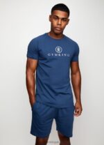 Gym King Pro Jersey Tee Moonlight Blue Men Clothing J2PFB2 - Image 5