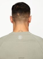 Gym King Pro Jersey Tee Soft Khaki Men Clothing J2PFB1 - Image 10