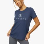 Gym King Pro Tee Indigo Blue Women Clothing J2PFB431