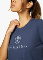 Gym King Pro Tee Indigo Blue Women Clothing J2PFB431 - Image 5