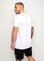 Gym King Pro Tee White Men Clothing J2PFB4 - Image 4