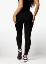 Gym King Raised Seam Legging Black Women Clothing J2PFB322 - Image 5