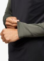 Gym King React 1/4 Zip Khaki/Black Men Clothing J2PFB189 - Image 5