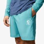Gym King React Short - 6.5'' Ocean Teal/Moonlight Blue Men Clothing J2PFB148