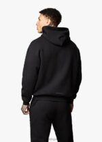 Gym King Rebellion Fleece Hood Black Men Clothing J2PFB210 - Image 7