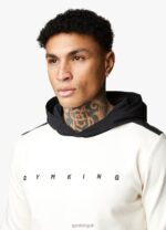 Gym King Rebellion Hood Antique White Men Clothing J2PFB218 - Image 5