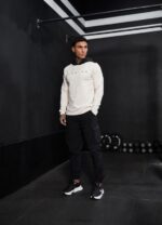 Gym King Rebellion Hood Antique White Men Clothing J2PFB218 - Image 6