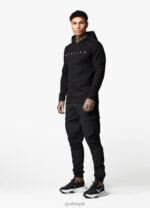 Gym King Rebellion Hood Black Men Clothing J2PFB211 - Image 10