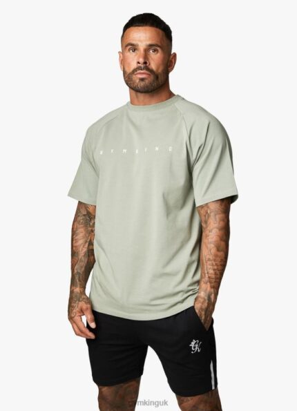 Gym King Rebellion Jersey Tee Soft Khaki Men Clothing J2PFB51