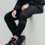 Gym King Rebellion Jogger Black Men Clothing J2PFB286