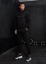 Gym King Rebellion Jogger Black Men Clothing J2PFB286 - Image 6