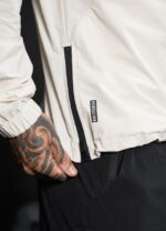 Gym King Rebellion Overhead Jacket Antique White Men Clothing J2PFB302 - Image 17