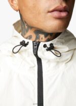 Gym King Rebellion Overhead Jacket Antique White Men Clothing J2PFB302 - Image 7