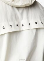 Gym King Rebellion Overhead Jacket Antique White Men Clothing J2PFB302 - Image 9