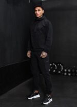 Gym King Rebellion Overhead Jacket Black Men Clothing J2PFB303 - Image 15