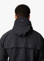 Gym King Rebellion Overhead Jacket Black Men Clothing J2PFB303 - Image 3