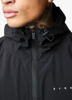 Gym King Rebellion Overhead Jacket Black Men Clothing J2PFB303 - Image 5
