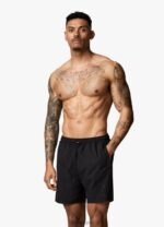 Gym King Rebellion Swim Short 5'' Black Men Clothing J2PFB165 - Image 7