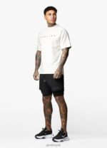 Gym King Rebellion Tee Antique White Men Clothing J2PFB43 - Image 6