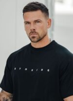 Gym King Rebellion Tee Black Men Clothing J2PFB44 - Image 2