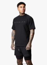 Gym King Rebellion Tee Black Men Clothing J2PFB44 - Image 6
