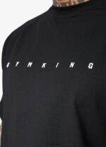 Gym King Rebellion Tee Black Men Clothing J2PFB44 - Image 7