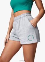Gym King Recharge Short Light Grey Marl Women Clothing J2PFB515 - Image 2