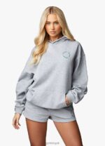 Gym King Recharge Short Light Grey Marl Women Clothing J2PFB515 - Image 5