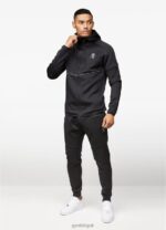 Gym King Reflect Poly Hood Black/Silver Men Clothing J2PFB269 - Image 5