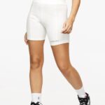 Gym King Release Rib Cycle Short Off-White Women Clothing J2PFB507