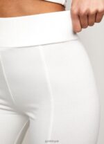 Gym King Release Rib Cycle Short Off-White Women Clothing J2PFB507 - Image 3