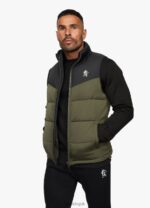 Gym King Resolute Gilet Khaki Men Clothing J2PFB310