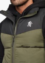 Gym King Resolute Gilet Khaki Men Clothing J2PFB310 - Image 4