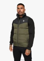 Gym King Resolute Gilet Khaki Men Clothing J2PFB310 - Image 7