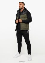 Gym King Resolute Gilet Khaki Men Clothing J2PFB310 - Image 8