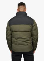 Gym King Resolute Puffer Black/Khaki Men Clothing J2PFB306 - Image 2